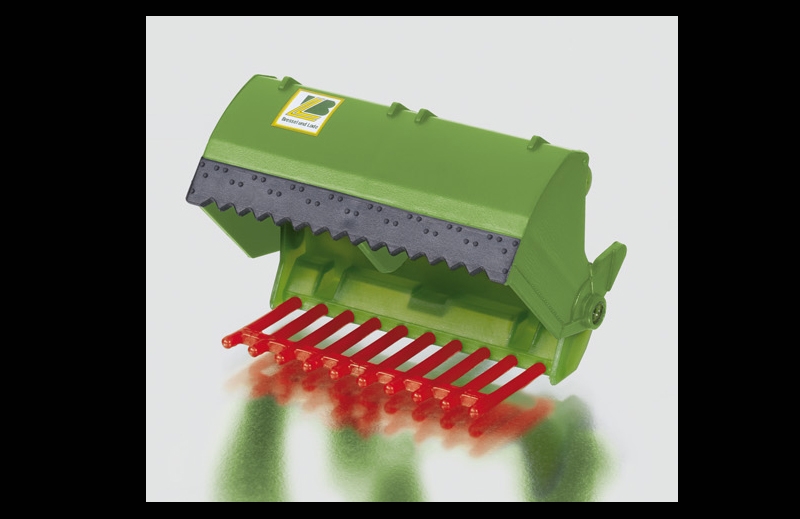 Front Loader Accessories Set Siku 3658 Bressle & Lade Silagecutter